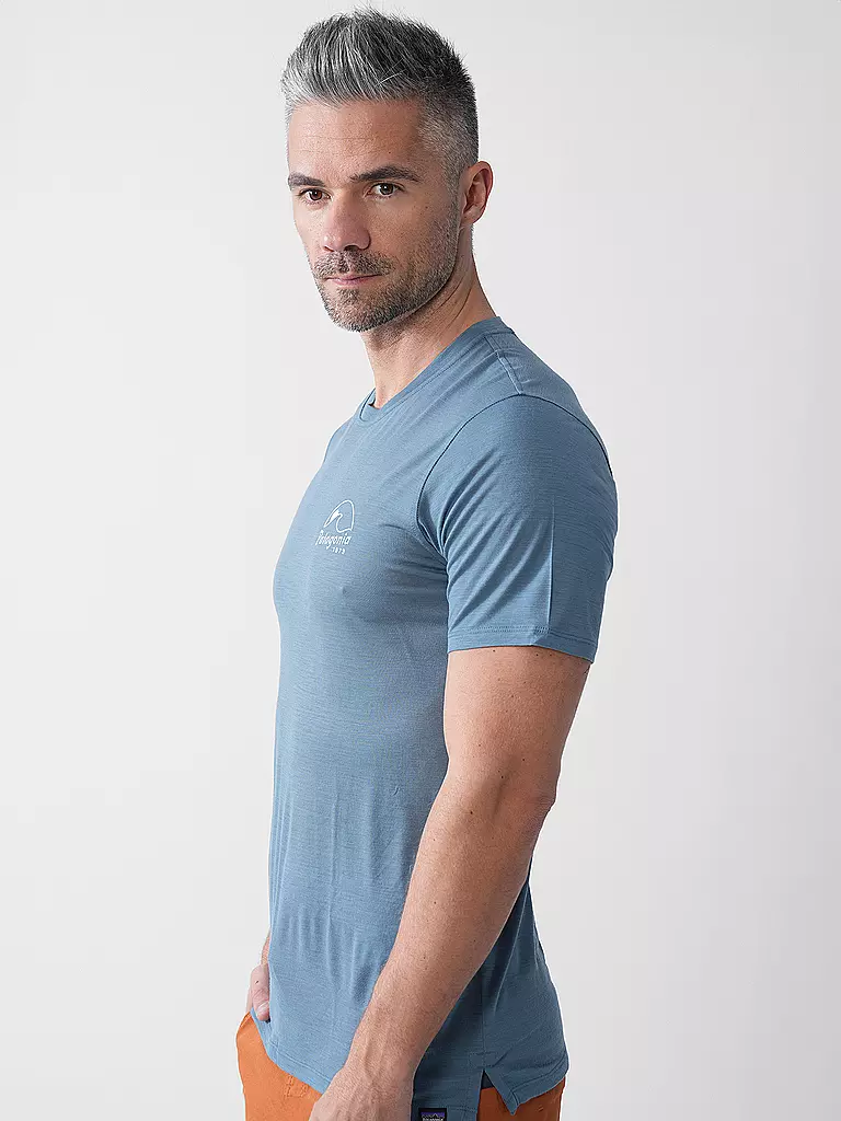 PATAGONIA | Herren Funktionsshirt Capilene® Cool Merino Graphic | schwarz