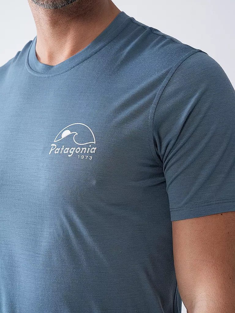 PATAGONIA | Herren Funktionsshirt Capilene® Cool Merino Graphic | schwarz