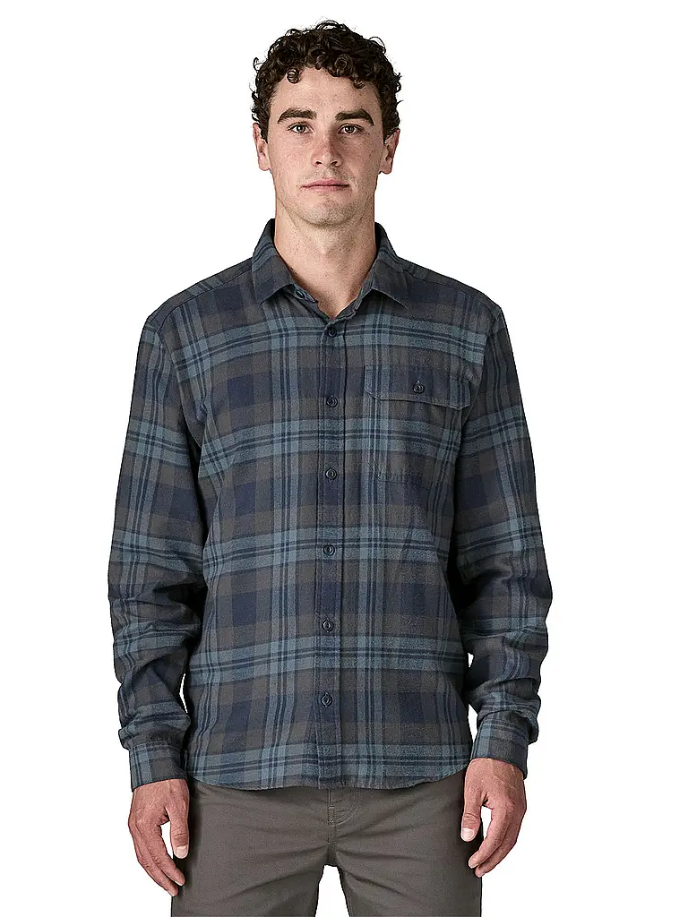 PATAGONIA | Herren Hemd Cotton in Conversion Lightweight Fjord Flannel  | dunkelblau