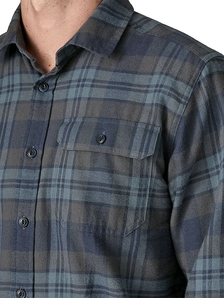 PATAGONIA | Herren Hemd Cotton in Conversion Lightweight Fjord Flannel  | dunkelblau