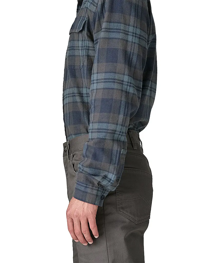 PATAGONIA | Herren Hemd Cotton in Conversion Lightweight Fjord Flannel  | dunkelblau