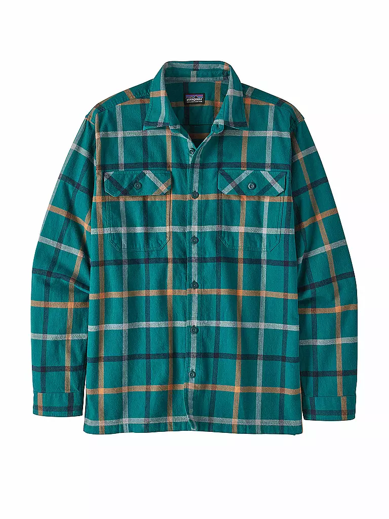 PATAGONIA | Herren Hemd Organic Cotton Midweight Fjord Flannel | grün