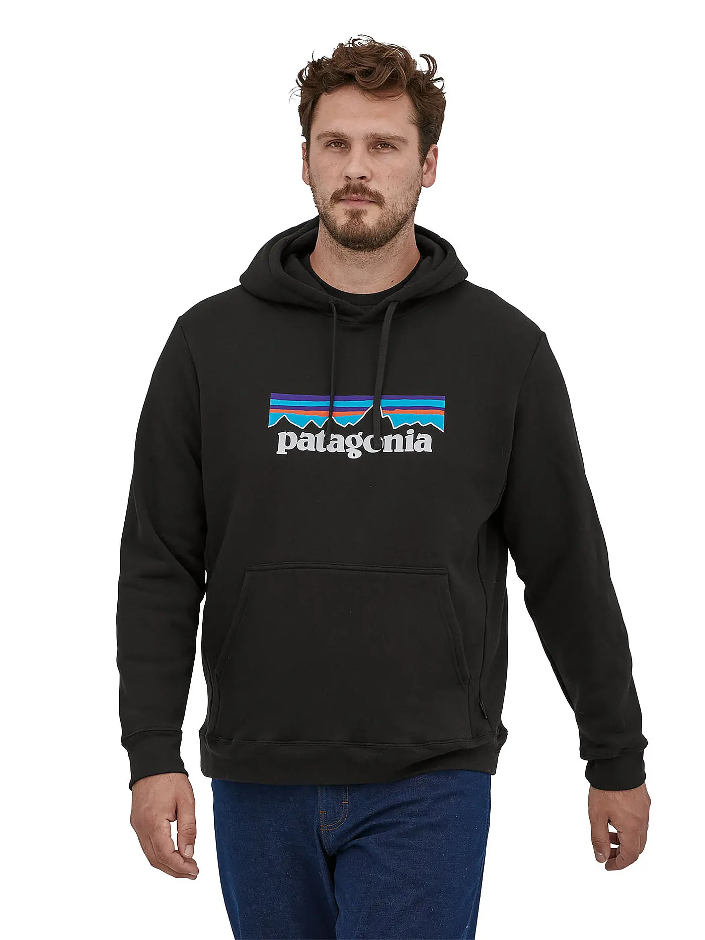 PATAGONIA | Herren Hoodie P-6 Logo Uprisal  | schwarz