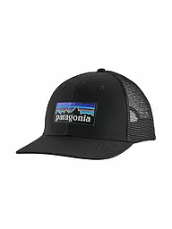 PATAGONIA |  Kappe P-6 Logo LoPro Trucker  | schwarz