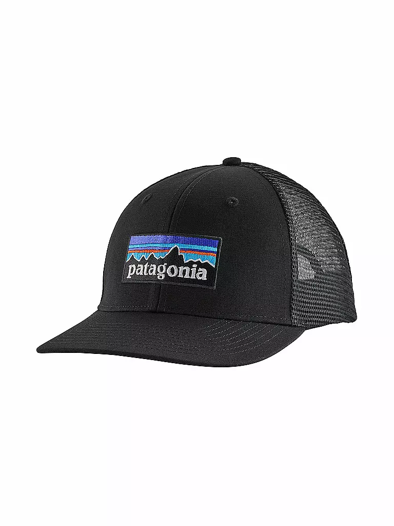 PATAGONIA | Herren Kappe P-6 Logo Trucker | schwarz