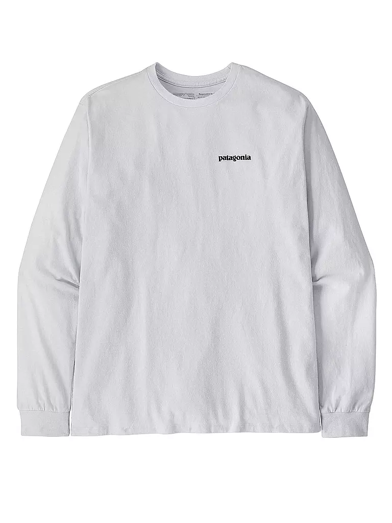 PATAGONIA | Herren Shirt P-6 Logo Responsibili-Longsleeve® | weiss