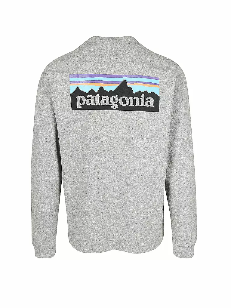 PATAGONIA | Herren Shirt P-6 Logo Responsibili-Longsleeve® | grau