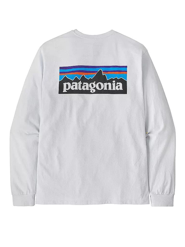 PATAGONIA | Herren Shirt P-6 Logo Responsibili-Longsleeve® | weiss