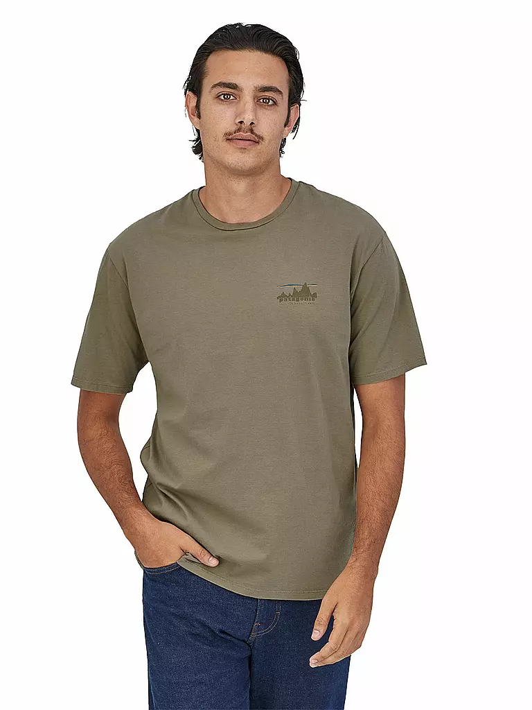 PATAGONIA | Herren T-Shirt 73 Skyline Organic | braun