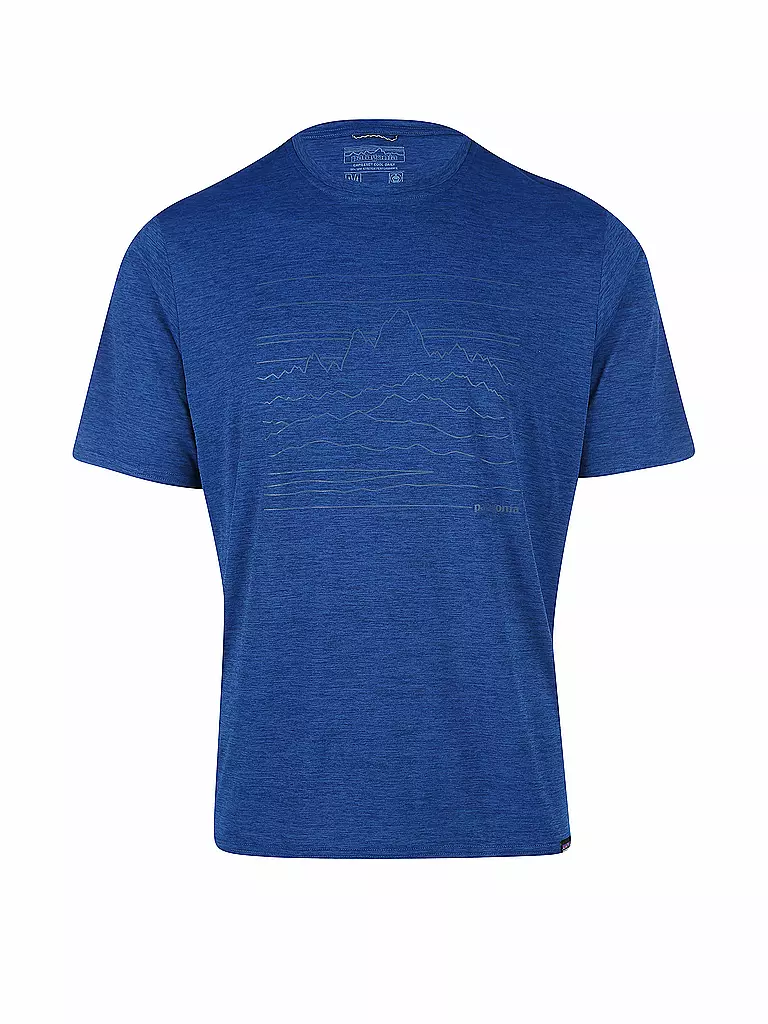 PATAGONIA | Herren T-Shirt Capilene® Cool Daily Graphic | blau