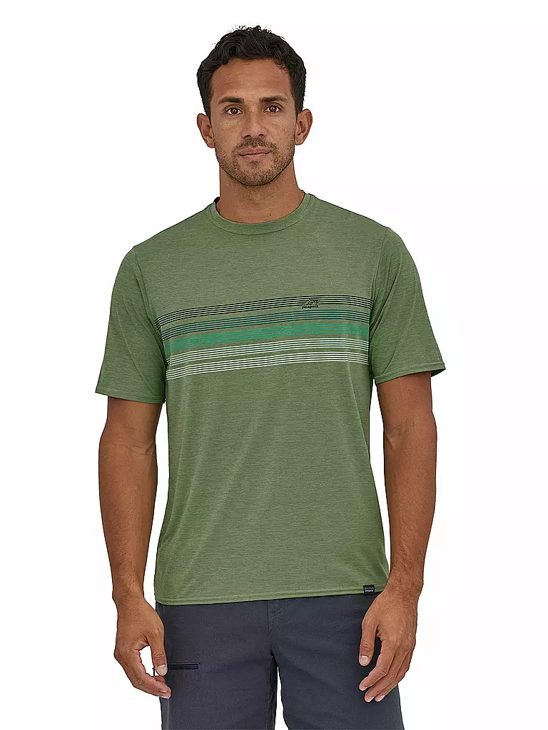 PATAGONIA | Herren T-Shirt Capilene® Cool Daily Graphic | olive