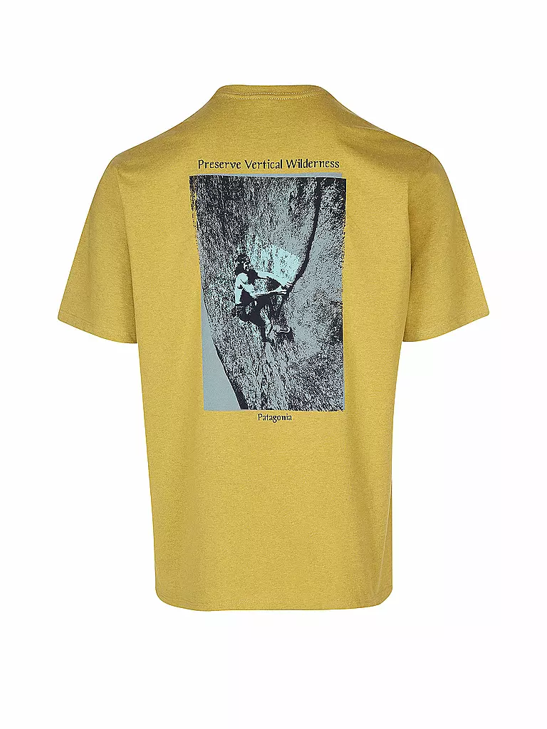 PATAGONIA | Herren T-Shirt Granite Magic Pocket Responsibili | Camel
