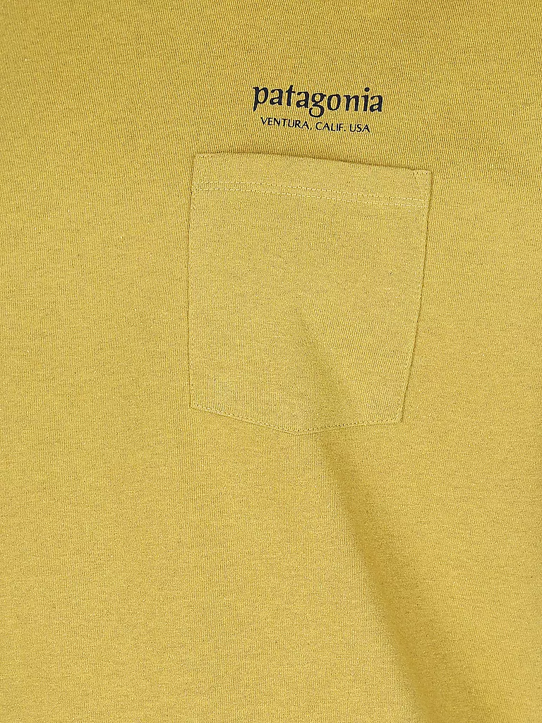 PATAGONIA | Herren T-Shirt Granite Magic Pocket Responsibili | Camel