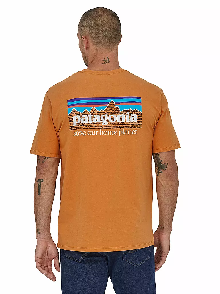 PATAGONIA | Herren T-Shirt P-6 Mission | orange