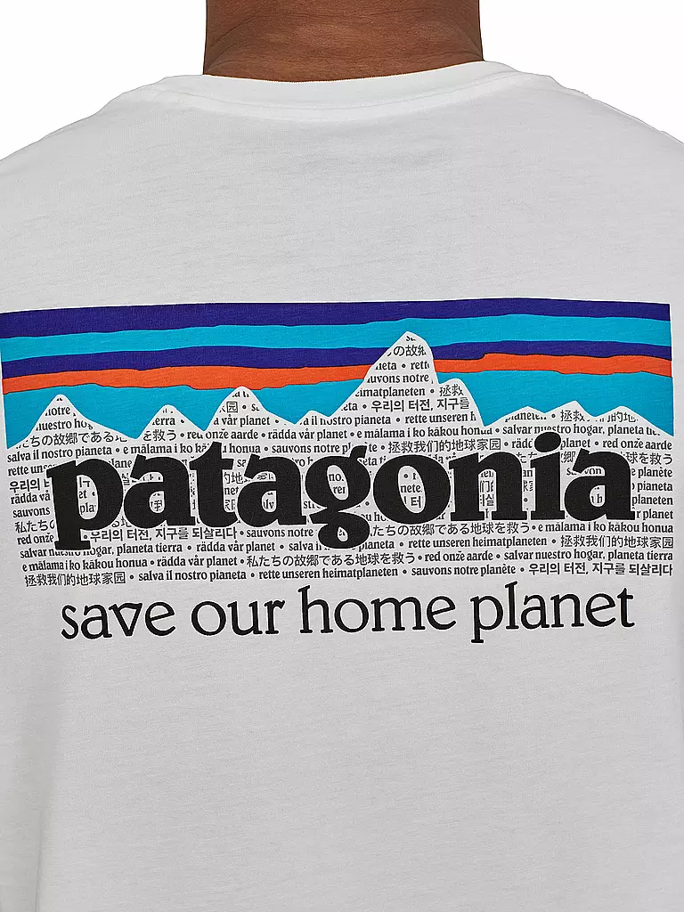 PATAGONIA | Herren T-Shirt P-6 Mission | weiss