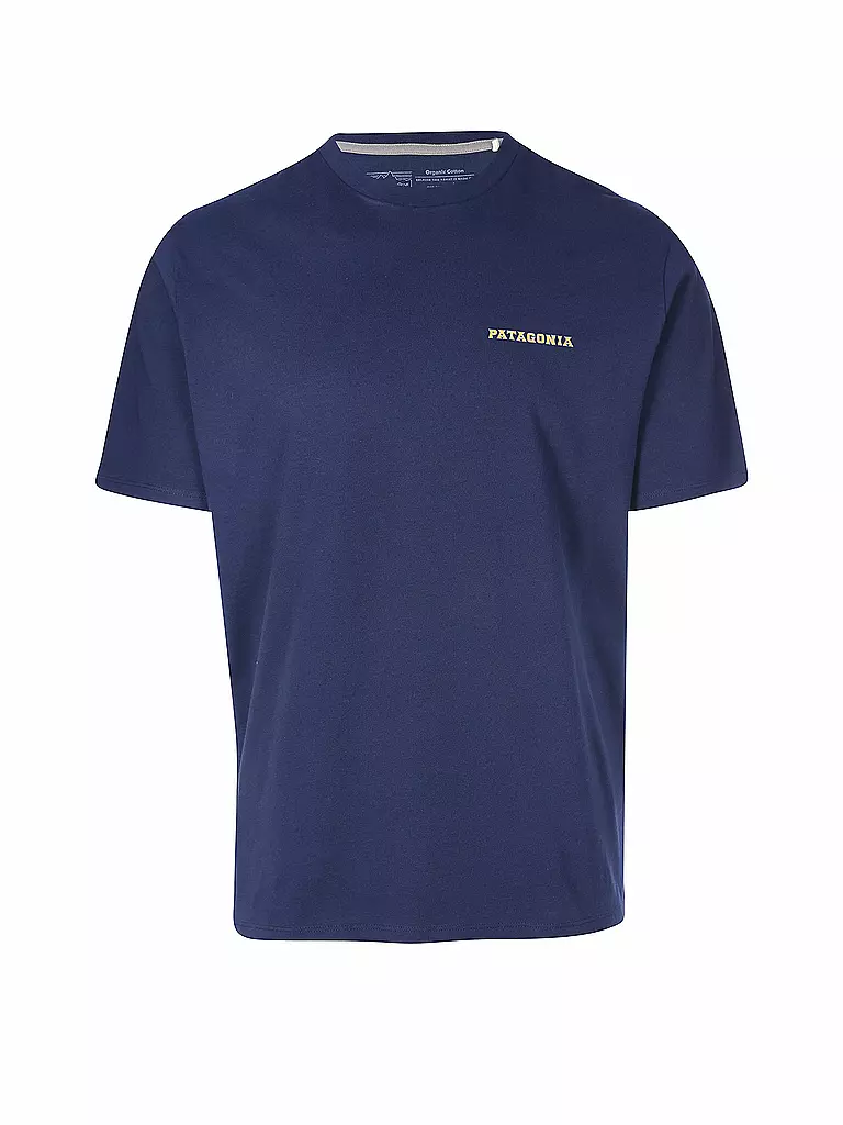 PATAGONIA | Herren T-Shirt Summit Road Organic Cotton | blau