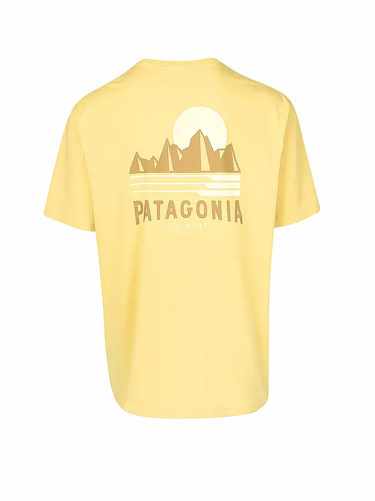 PATAGONIA | Herren T-Shirt Tube View Organic Cotton | gelb