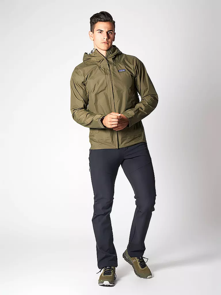 PATAGONIA | Herren Wanderjacke Torrentshell 3L | olive