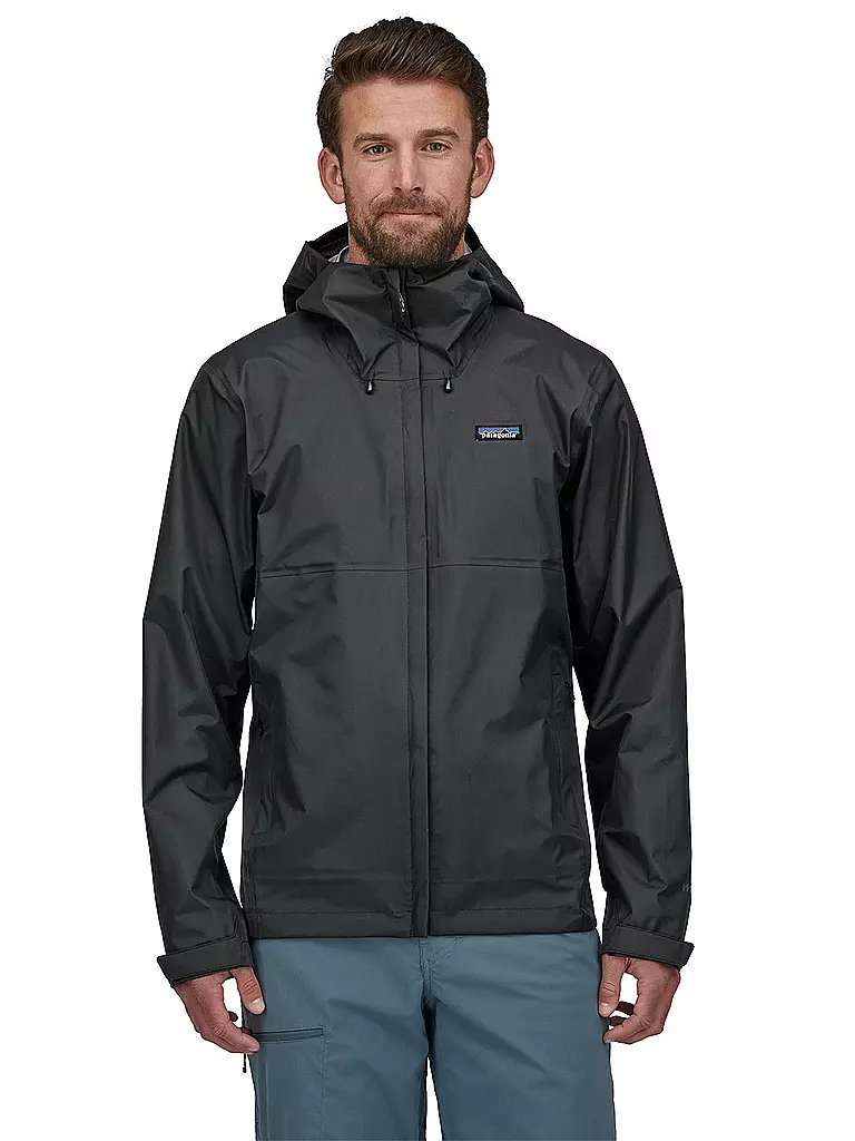 PATAGONIA | Herren Wanderjacke Torrentshell 3L | schwarz