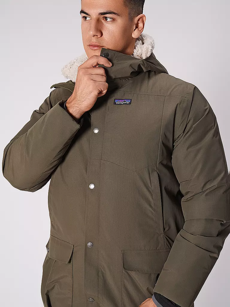 PATAGONIA | Herren Winterparka Downdrift  | olive