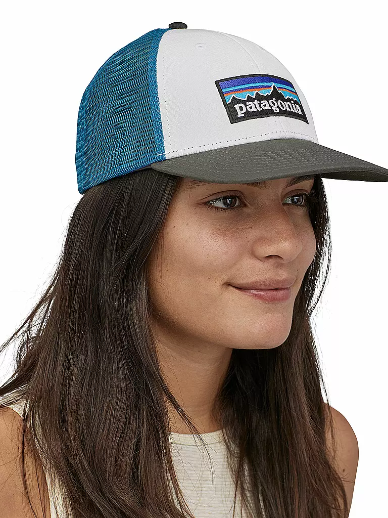 PATAGONIA | Kappe P-6 Logo Trucker | blau