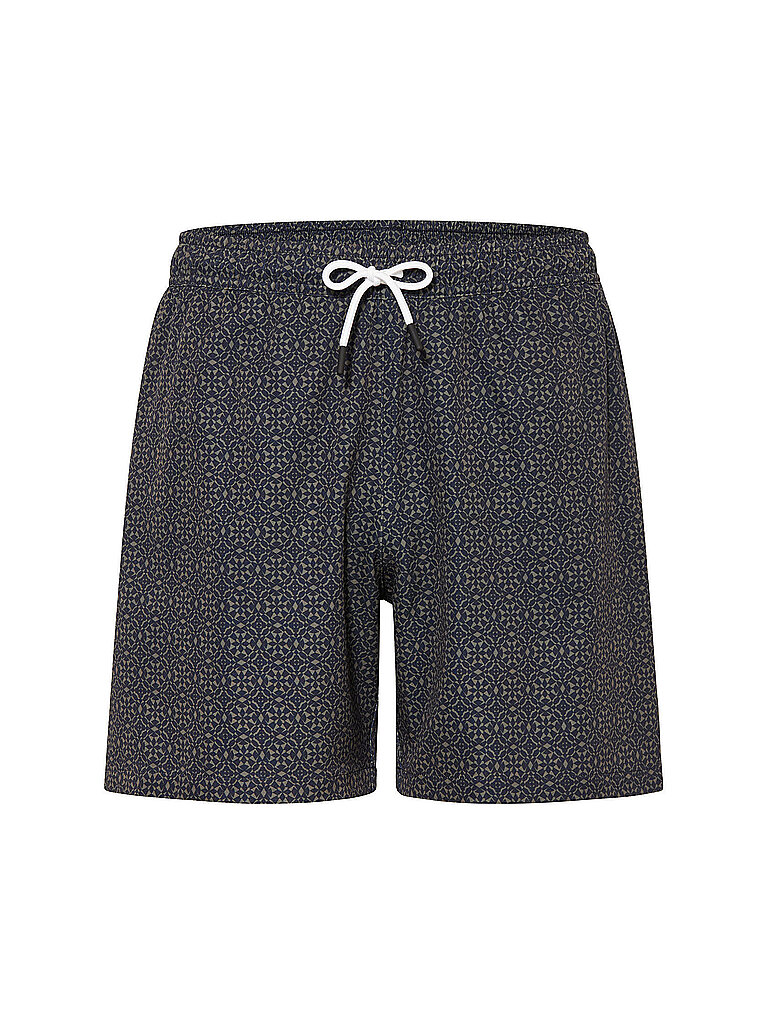 PAUL PAUL Herren Badeshorts Print olive | S, olive