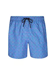 PAUL | Herren Badeshort Printed | blau