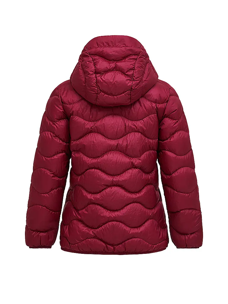 PEAK PERFORMANCE | Damen Daunenjacke Helium Hoodie | beere