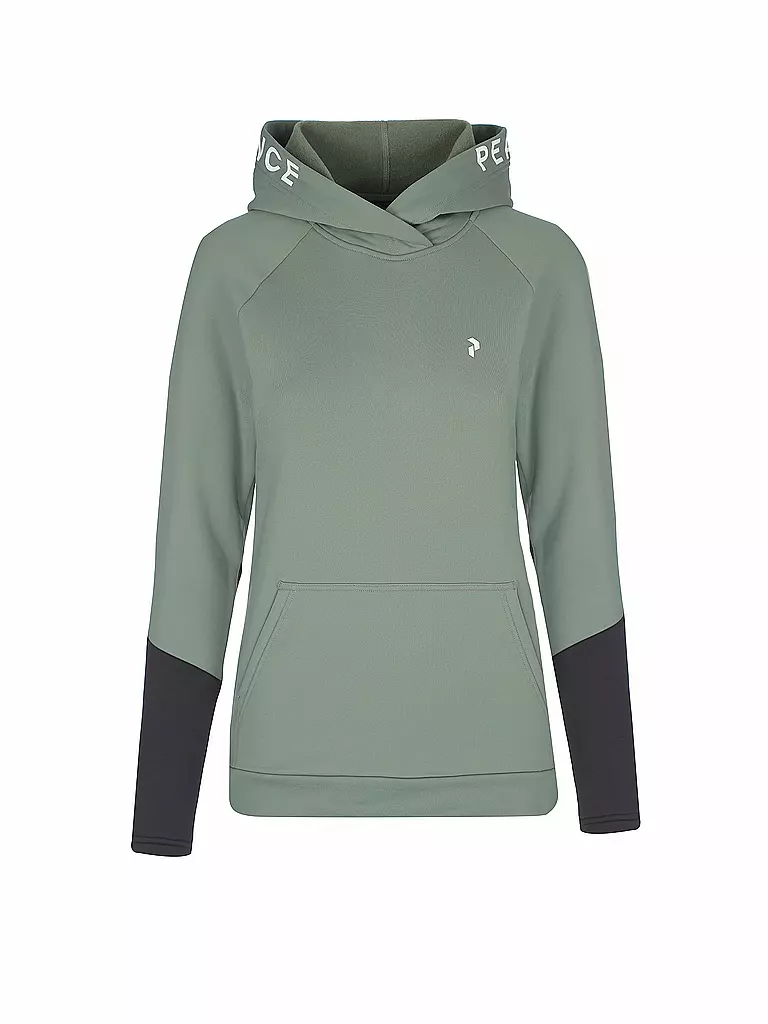 PEAK PERFORMANCE | Damen Hoodie Rider | grau