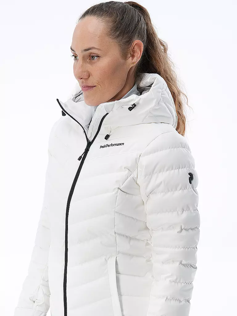 PEAK PERFORMANCE | Damen Skijacke Frost | weiss