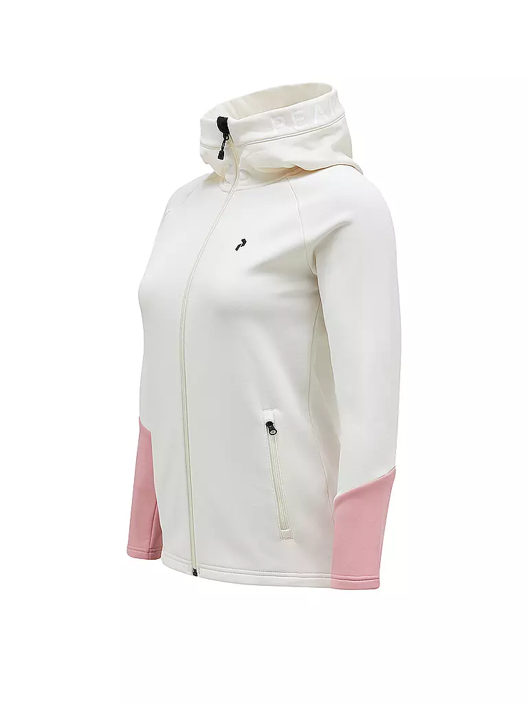 PEAK PERFORMANCE | Damen Unterziehjacke Rider Hoodie | creme