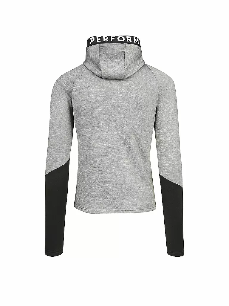 PEAK PERFORMANCE | Damen Unterziehweste Rider Melange Hoodie | grau