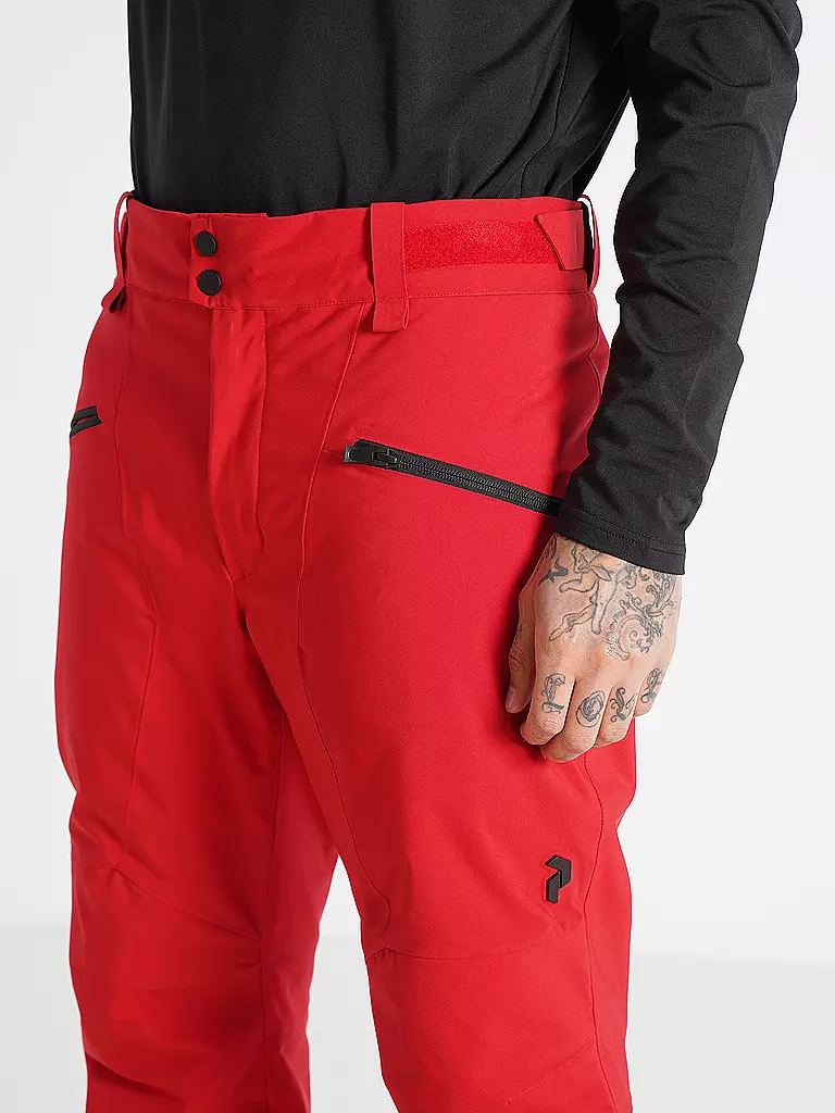 PEAK PERFORMANCE | Herren Skihose Navtech Insulated 2L | rot