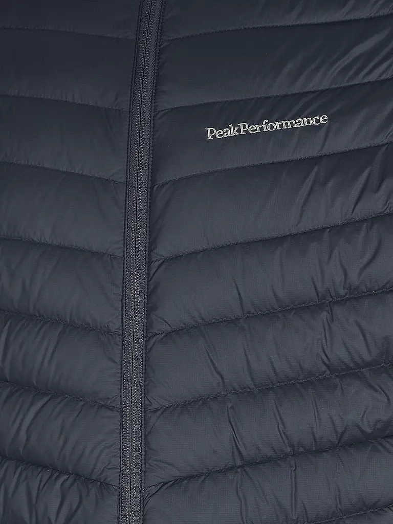 PEAK PERFORMANCE | Herren Winterjacke Frost Down Hoodie | blau