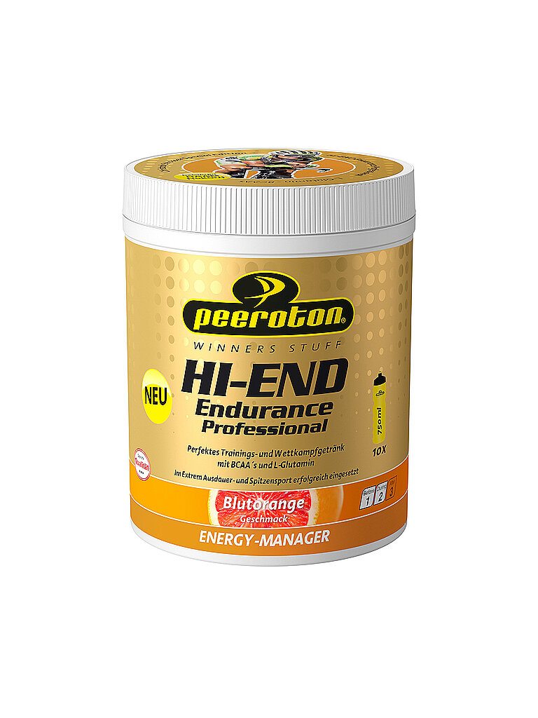 PEEROTON PEEROTON HI-END Endurance Energy Drink Professional Blutorange 600g Christoph Strasser bunt, bunt