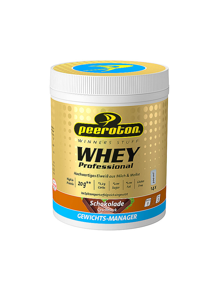 PEEROTON PEEROTON Eiweißpulver WHEY Professional Shake Schokolade 350g bunt, bunt