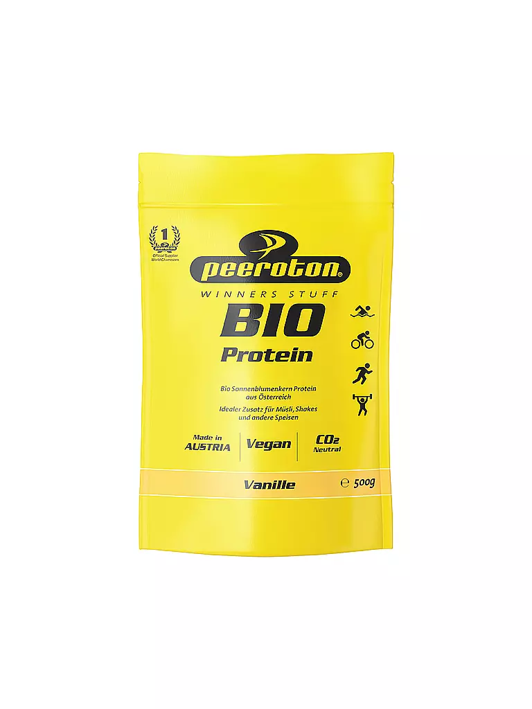 PEEROTON | Getränkepulver Bio Protein 500g Vanille | bunt