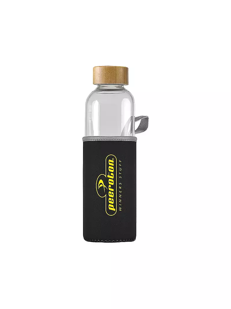 Glas-Trinkflasche Florida 400 Ml – Auslaufsicher, Mit Neoprenhülle & Schlaufe