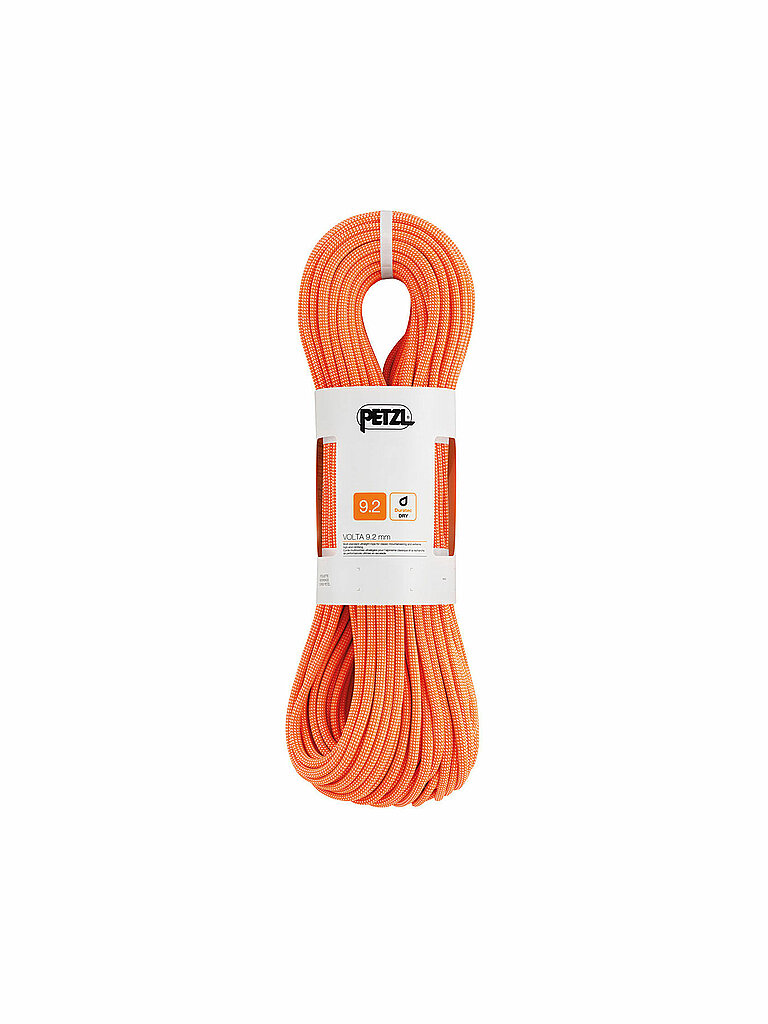 Petzl PETZL Bergseil Volta 9.2mm orange | 50M, orange