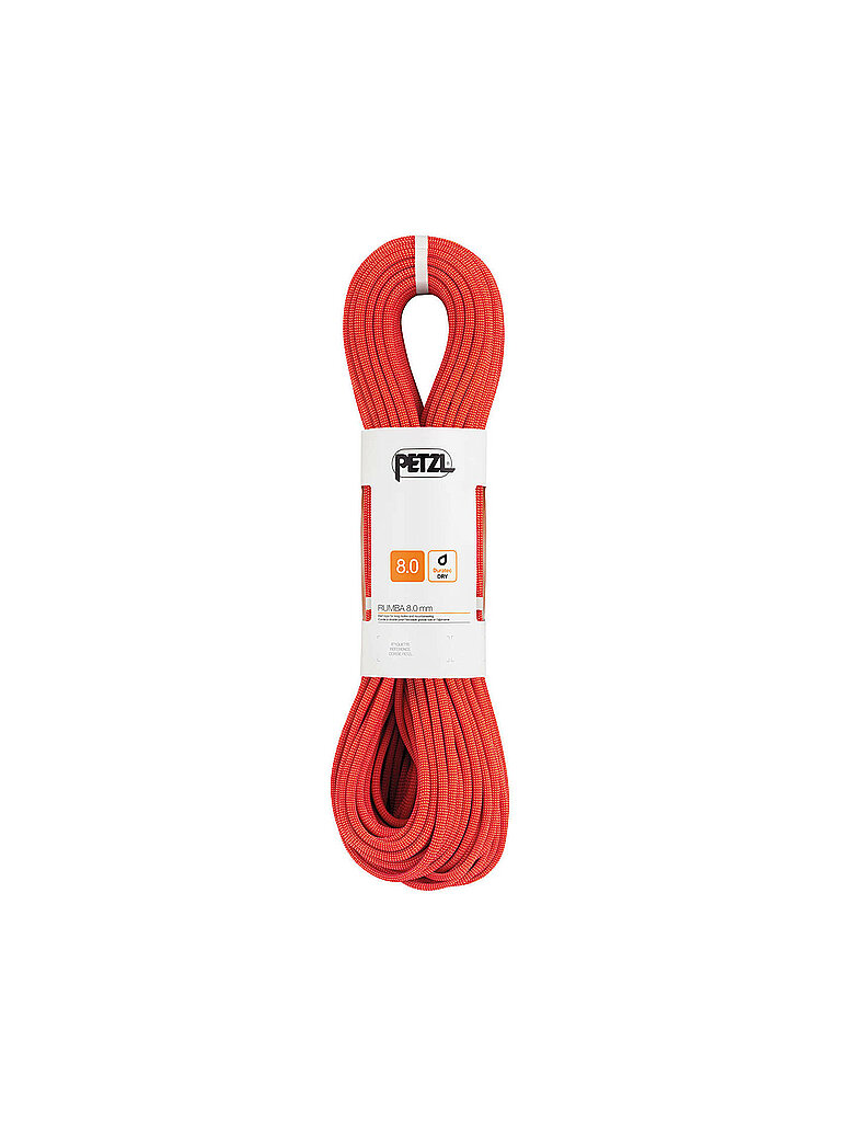 Petzl PETZL Halbseil Rumba 8mm 60m rot | 60M, rot
