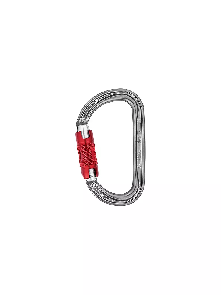 PETZL | Karabiner Am'D Twist-Lock | keine Farbe