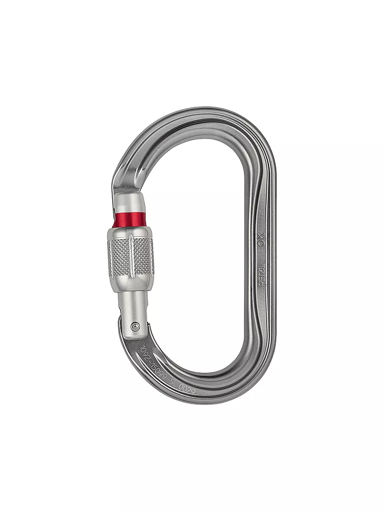 PETZL | Karabiner OK Screw Lock | keine Farbe