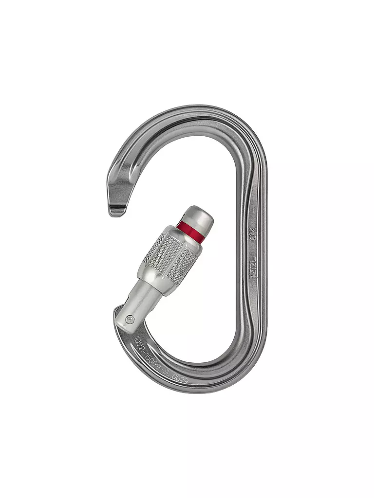 PETZL | Karabiner OK Screw Lock | keine Farbe