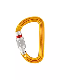 PETZL | Karabiner Sm'D Twist Lock | gelb