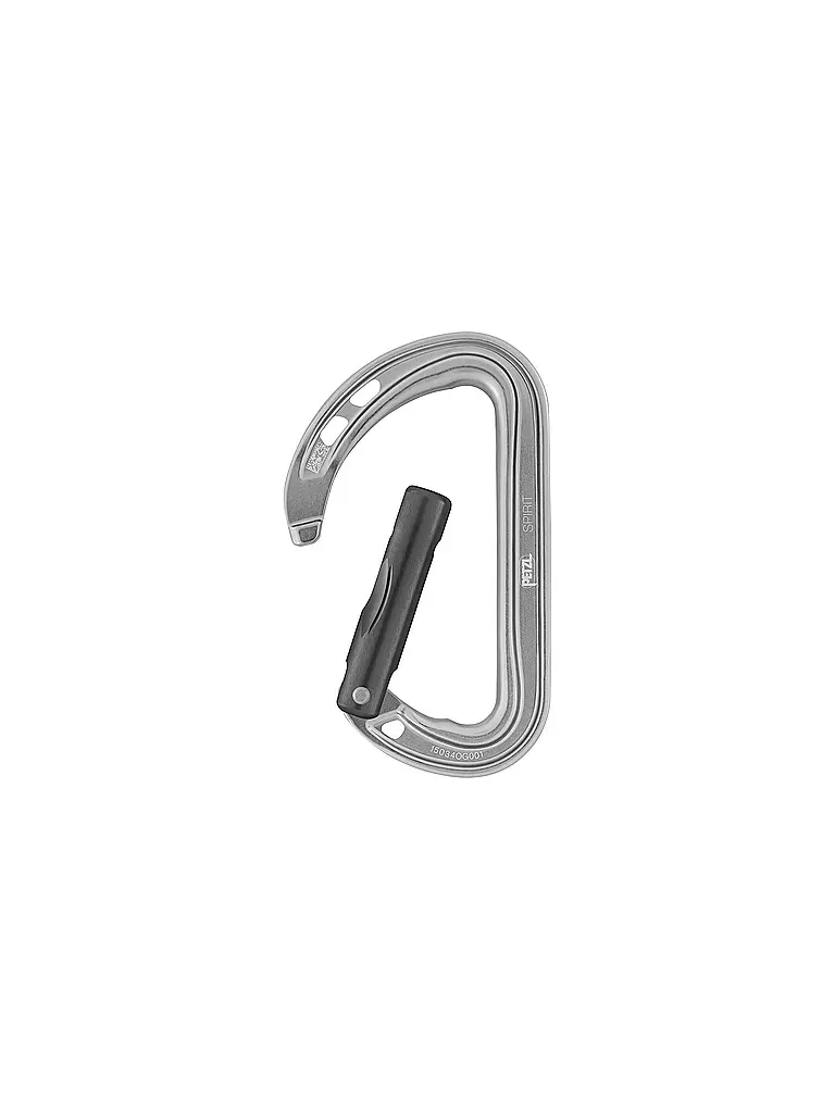 PETZL | Karabiner Spirit gerader Schnapper | grau