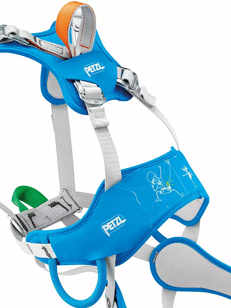 PETZL | Kinder Klettergurt Ouistiti | blau