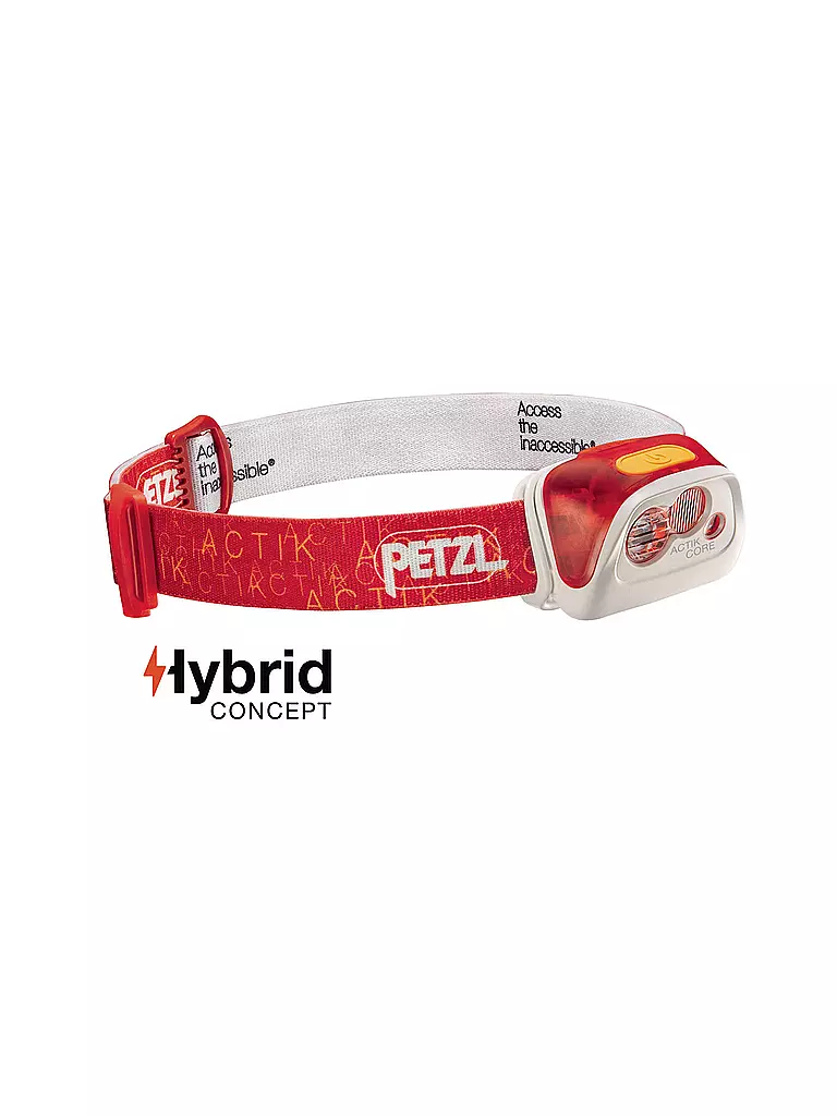 PETZL | Stirnlampe Actik Core 350 Lumen | rot