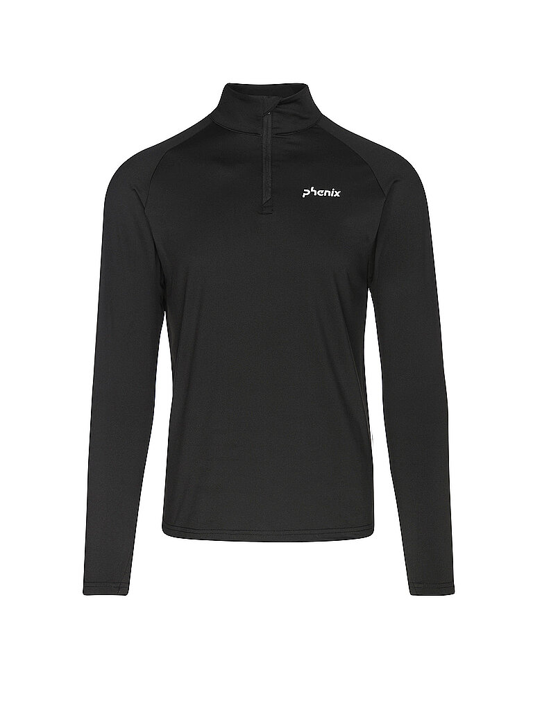 Phenix PHENIX Herren Unterzieh Zipshirt schwarz | 50, schwarz