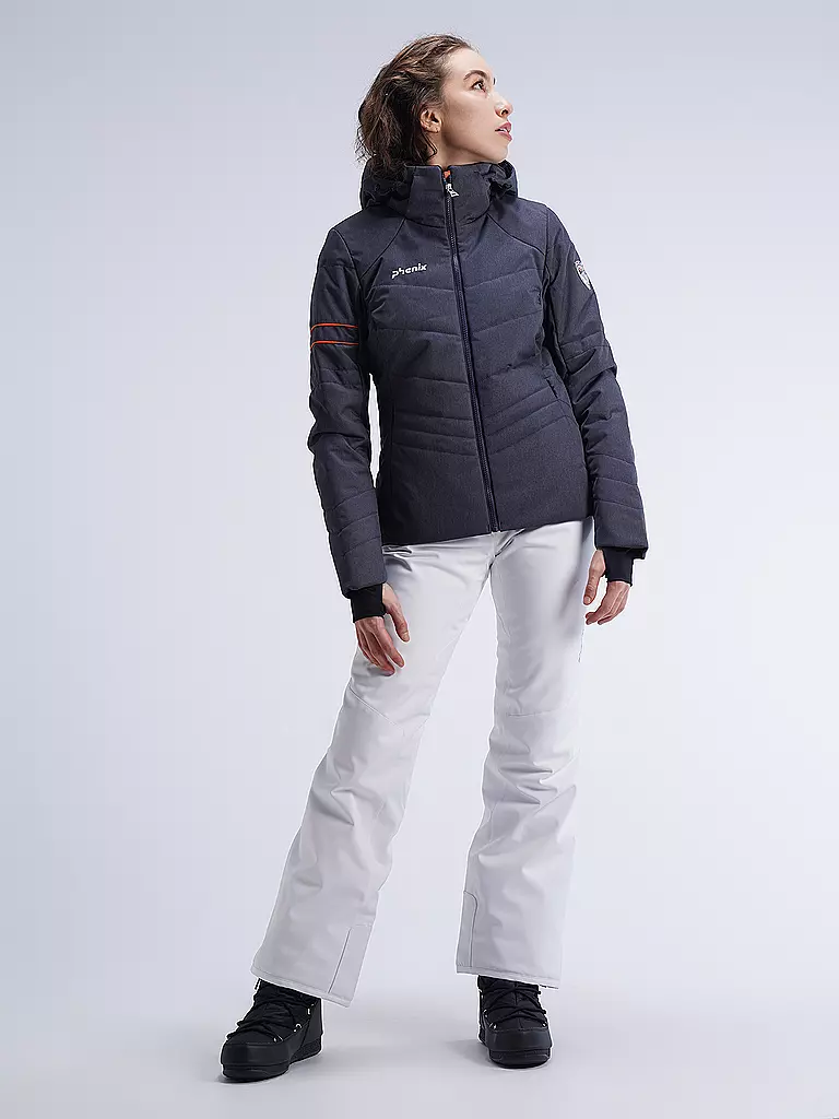 PHENIX | Damen Skijacke Powder Heather | dunkelblau