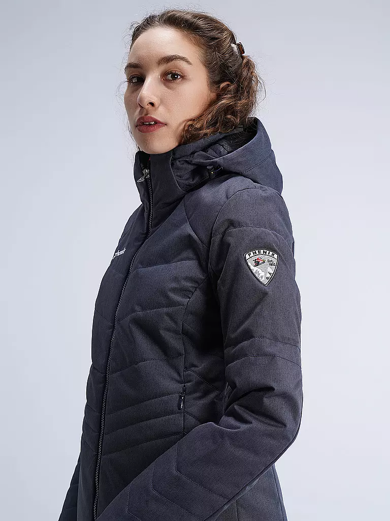 PHENIX | Damen Skijacke Powder Heather | dunkelblau